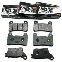 For HONDA CBR600RR 2007 2008 CBR 600 RR ABS 2007 2010 2011 2012-2015 2016 2017 Motorcycle Front Rear Brake Disc Pads Kit Set