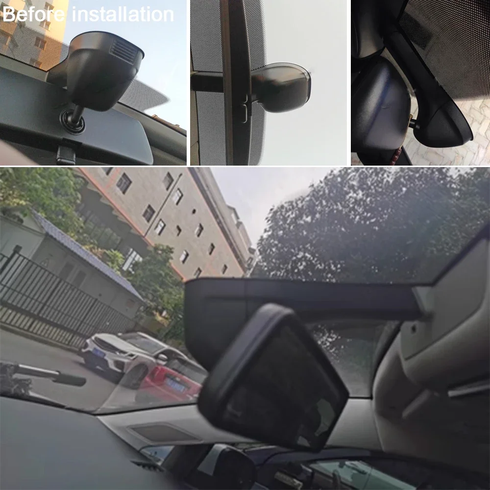 مسجل فيديو للسيارة للرؤية الليلية UHD 4K 2160P DVR Dash Cam ل Volkswagen VW Golf 7 Mk7 Sportsvan SV 2014 ~ 2021