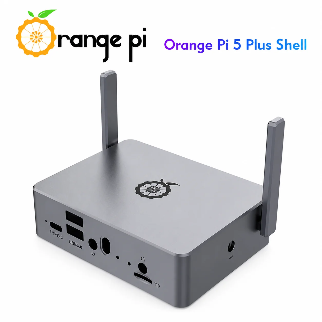 Orange Pi 5 Plus Aluminum alloy Case Metal Protective Shell