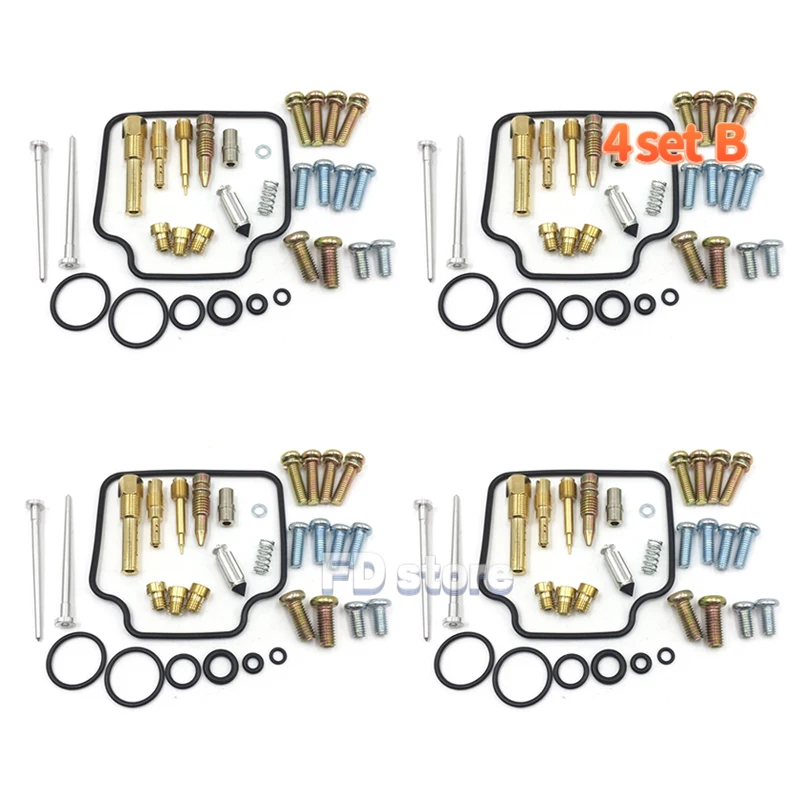 Motorcycle Carburetor Repair Kit Diaphragm Float For Honda X4 CB1300 cruiser 1997-2003 Retrofitting Parts