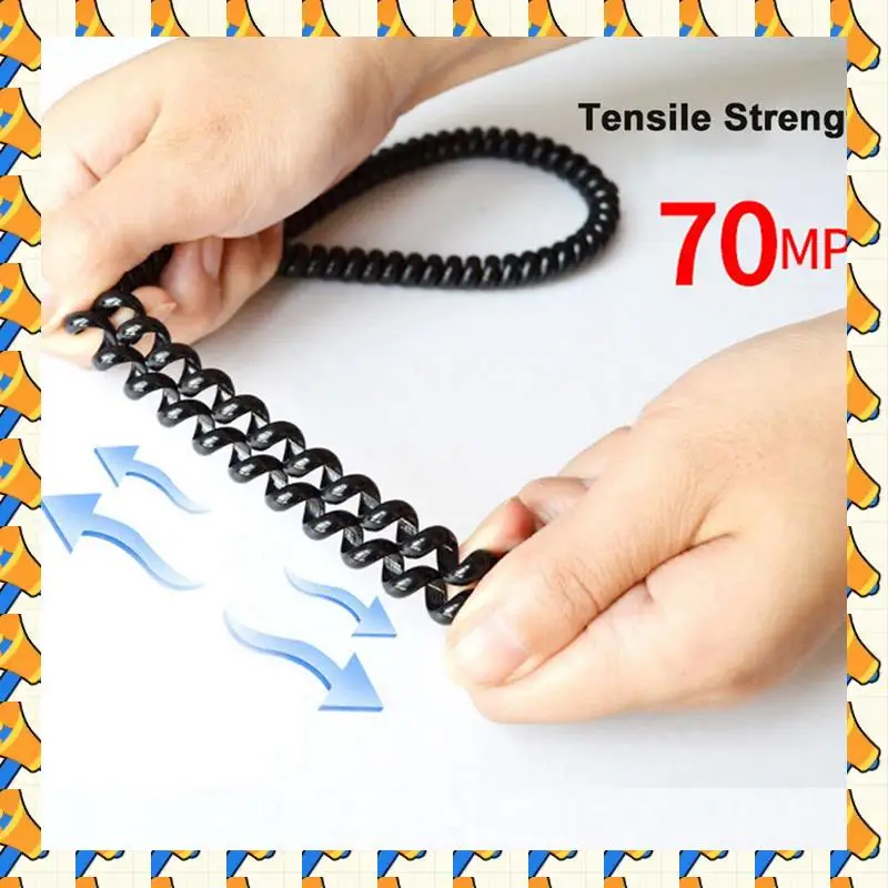 

ABYB 24Pcs 1M E-Bike Cable Pipe Protection Spiral Wrap Winding Cable Wire Protector Cover Tube For Scooter Motorcycle