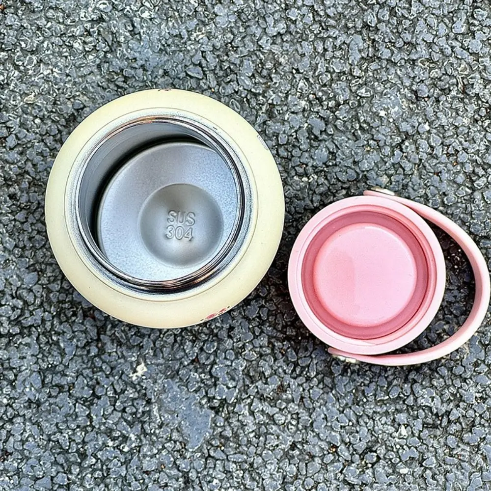 

Water Bottle 900ml Insulated Cup Leak-proof Double Wall Stainless Steel Cup with Straw Cartoon Thermos Bottle Hot Drink