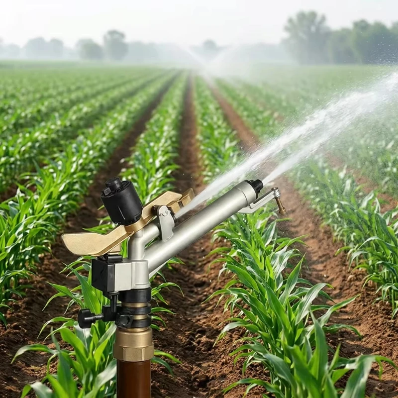 Upgraded lawn sprinkler Automatic 360-degree rotating irrigation sprinkler system Rain gun Garden sprinkler