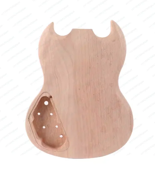 High-grade Electric Guitar Body I9328 Mahogany Core Wood Material SG Electric Guitar Body Work in Progress Accessories