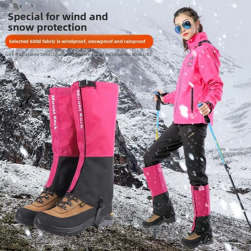 Waterproof Snow oes Covers ex Hiking Desert Sand Protection Mountain Climbing Leggings Skiing Protection Footwear Acces... view 4