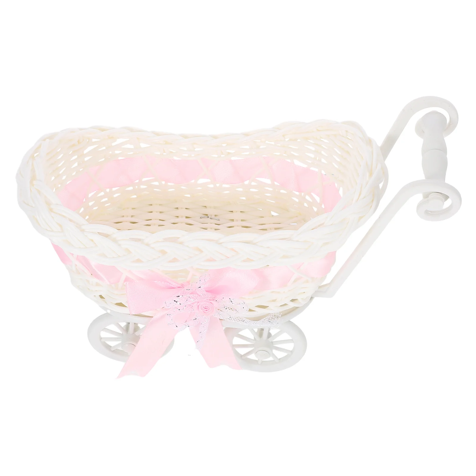 

Cutie Baby Shower Decorations Party Woven Baskets Chocolate Personalized Toddler Bassinet