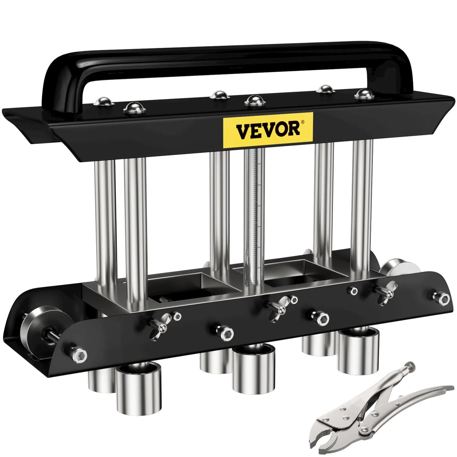 

NEW Three-Station Edge Roller, Large Radius, 0-90° Bending Angle Sheet Metal Brake, Quickly Adjusts for Making 0.63"-5.7" Bend