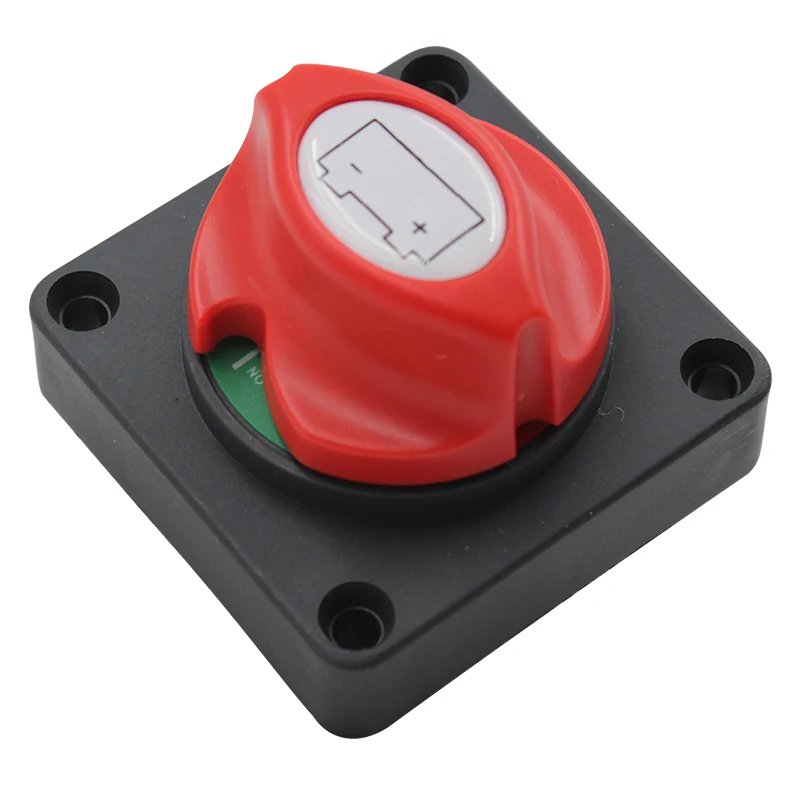 Battery Power Off Switch Large Current RV Embedded Battery Switch Automotive Battery Power Protection Knob Switch