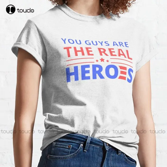 The Boys Tv Show Homelander You Guys Are The Real Heroes Biden Harris Classic T-Shirt Couple Shirts Make Your Design Xs-5Xl New