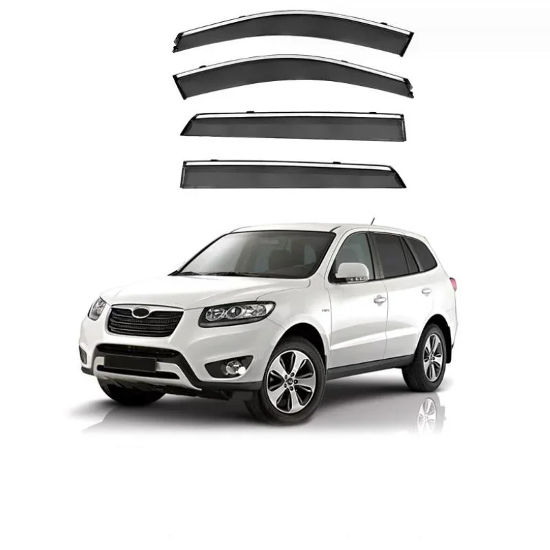 Window Visor Side Window Deflector Weather Shield Car Accessories For Hyundai Santa Fe ix45 2000 2001 2002 2003 2004 2005 - 2024