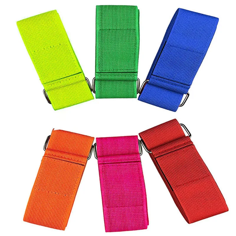 Resistance 3 Legged Race Bands Adults Elastic Tie Rope Team Building Obstacle Course Games Sensory Training Outdoor Fun