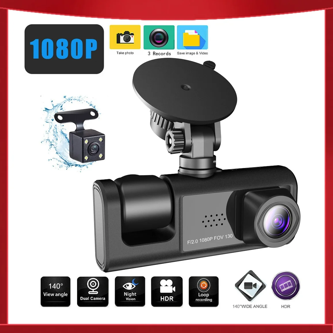 1080P Dvr Dash Came…