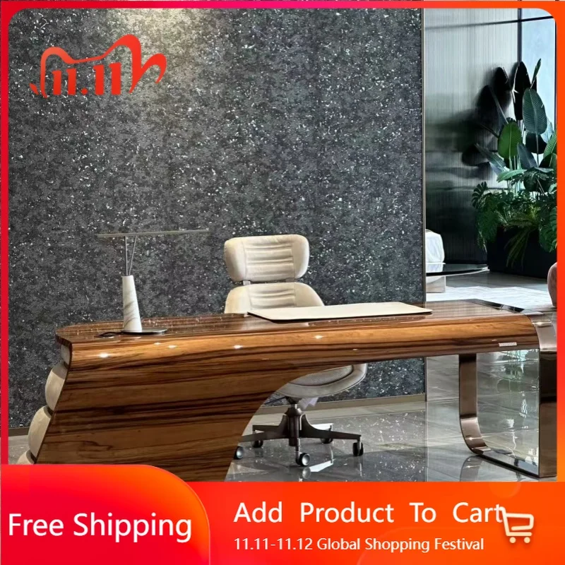 

Деревянные компьютерные столы для творчества, элитный офисный стол для руководителей, место для хранения секретаря, настольная мебель Mesa De Escritorio