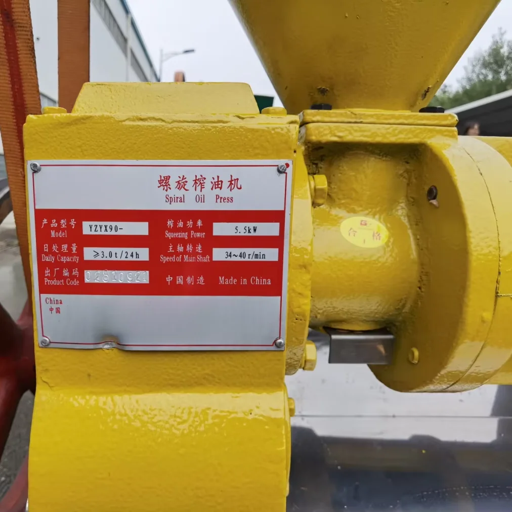 YZYX90 Automatic Extractor And Press Machine For Making Sesame Soybean Walnut Oil