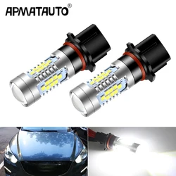 2X Canbus P13W LED Bulbs For 2010-2013 Chevy Camaro, 2013-up Mazda CX-5, 2008-2012 Audi A4/S4/Q5 Daytime Running Lights DRL Lamp