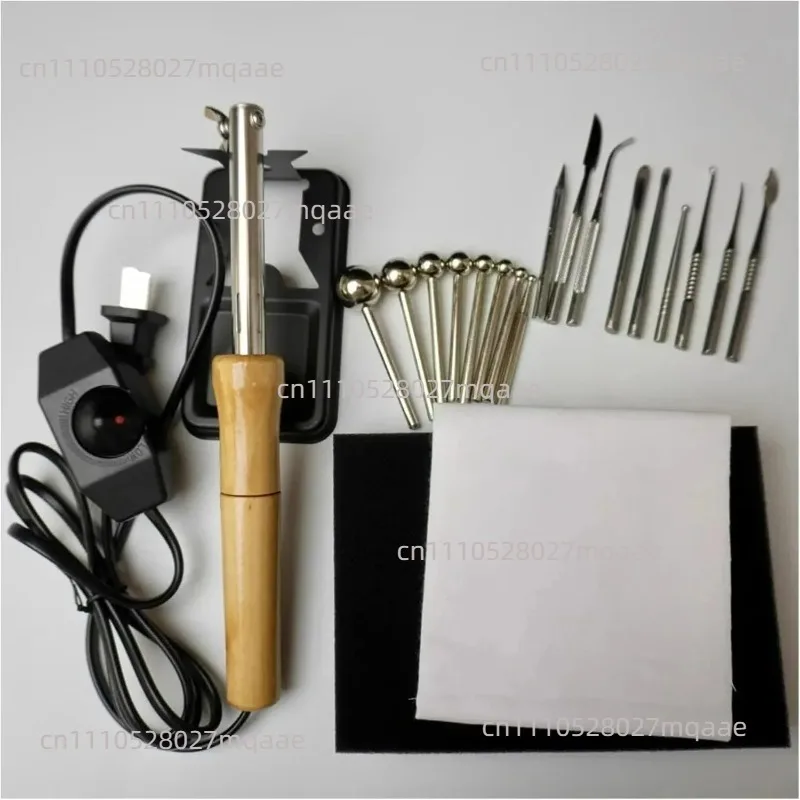 for DIY Fabric Flowers Ironing Tool Set 21/13/11 Heads Soldering Iron 220V/110V Artificial Flower Making Tool Ironing Machine