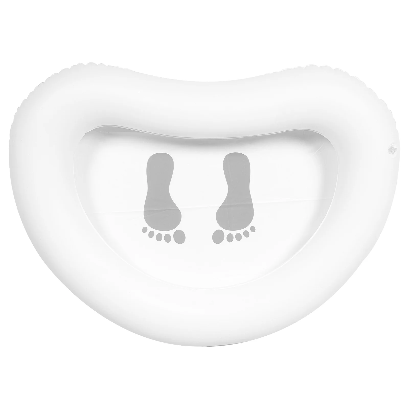 

Inflatable Foot Bath Basin Foldable Portable Pool Entry Foot Wash Tray for Above Ground Inground Swimming Pool Camping Outdoor