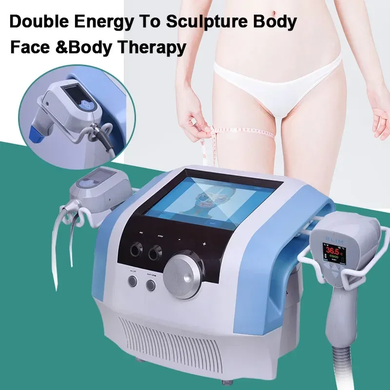 Frequency RF Face Body Slimming Desktop 2 in 1 BBLS anti-wrinkle high focused ultrasound RF fat burning skin tightening machine