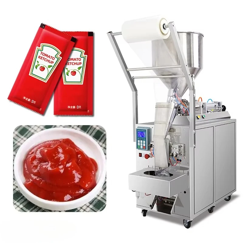 Tomato sauce bag making machine Tomato sauce salad packaging