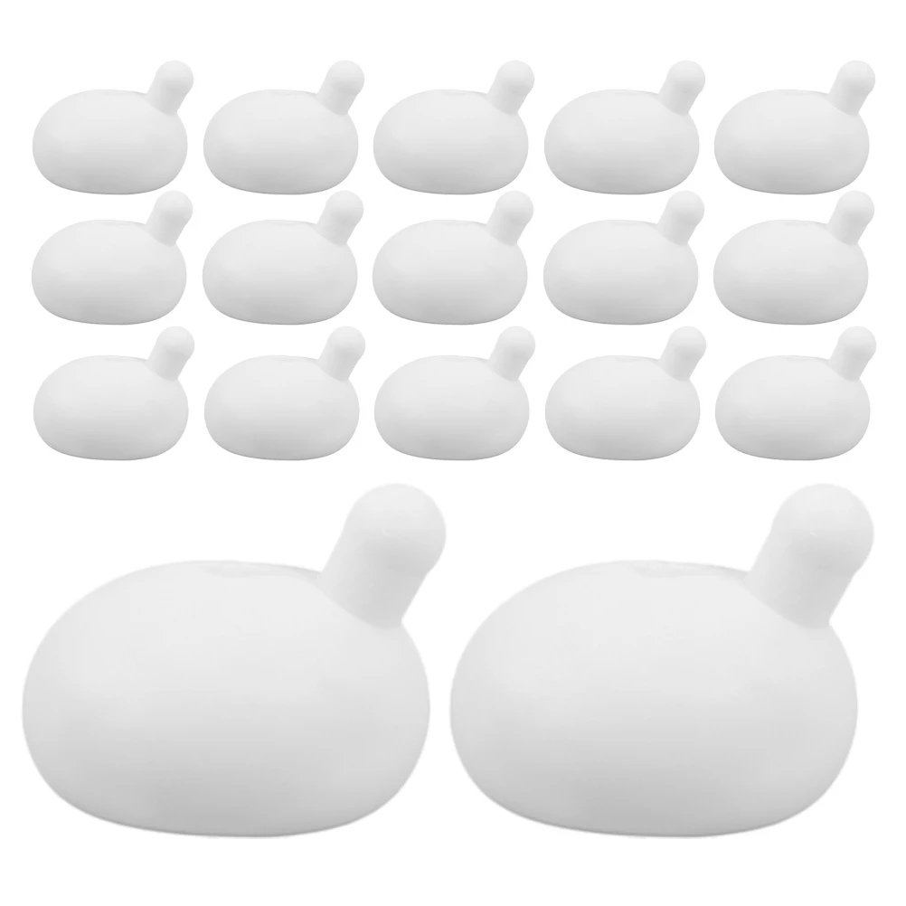 20Pcs Bubble Insert Core Silicone Inner Replacement DIY Squeeze Bubble Insert Stuffed Making Props Size L for Creative Play