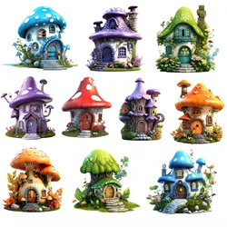 Cute Forest Fantasy Cute Mushroom Room Stickers Crafts Scrapbooking  Planner Journal Stationery Planner  journal  vintage