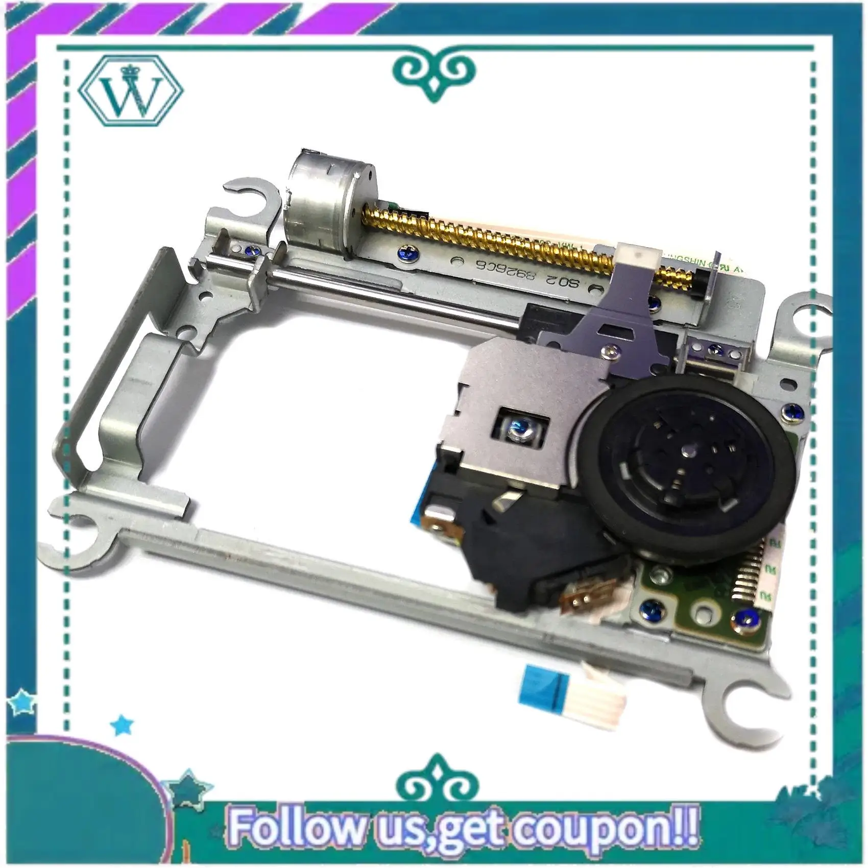 A75Q-TDP182W 79000 عدسة الليزر البديلة مع آلية سطح السفينة، عدسة الليزر لآلة الألعاب لـ PS2 Slim/Playstation 2 Optical