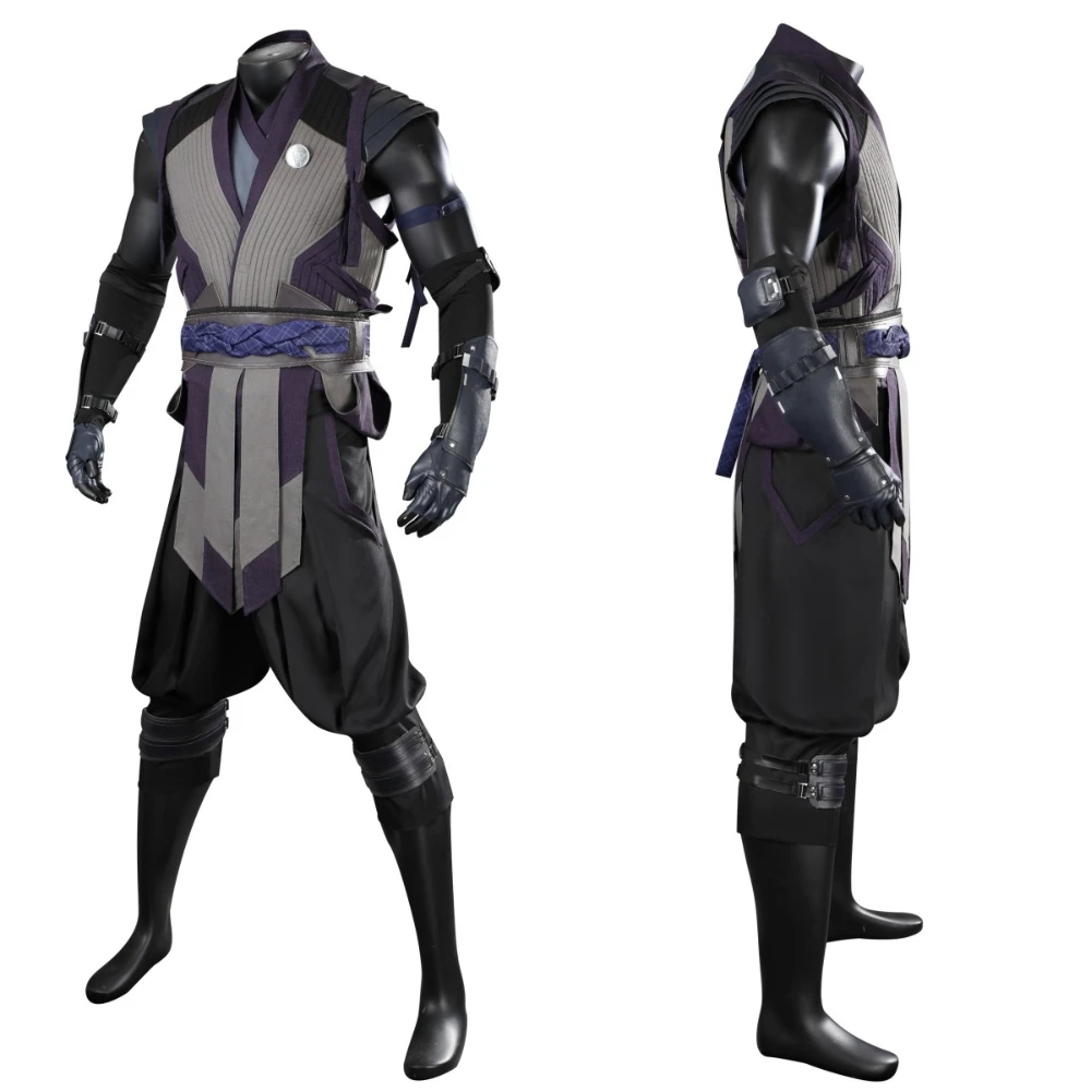 Black Smoke Cosplay Role Play Anime Game Mortal Kombat Costume Disguise Adult Men Cosplay Roleplay Fantasia Halloween Outfits