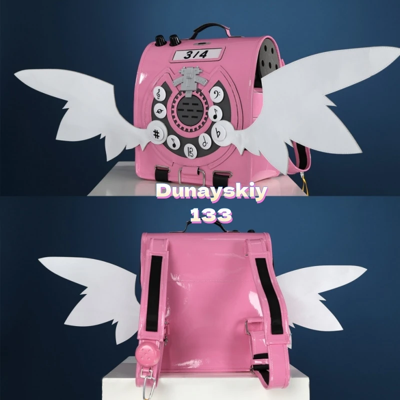 Zenless Zone Zero Angels of Delusion 치나츠 레미엘 코스프레 가발 드레스 유니폼 여성 소녀를 위한 이상적인 할로윈 파티 헤드웨어