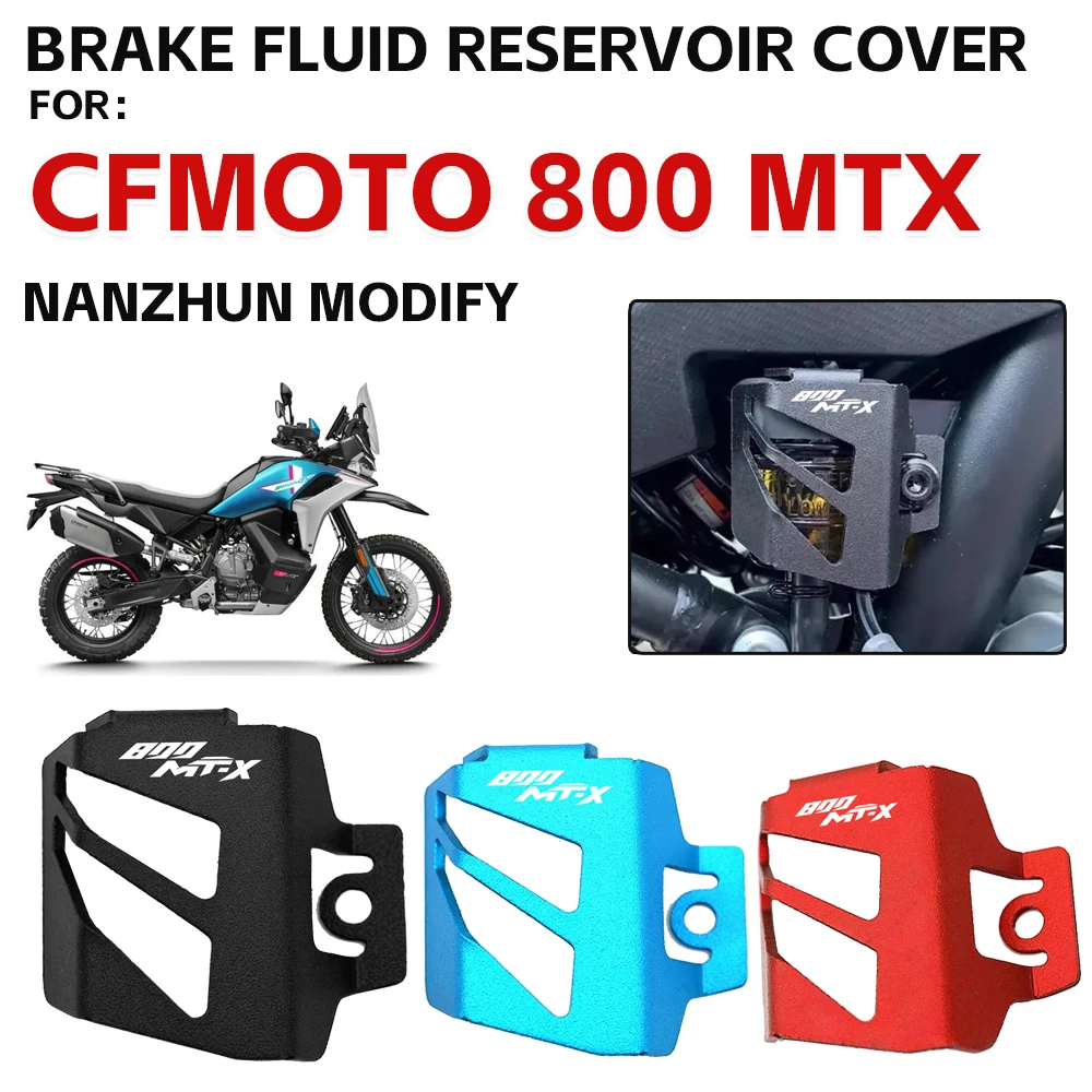 

For NEW CFMOTO 800MTX 800 MTX CF Moto 800 MT-X 800MT-X Motorcycle Accessories Rear Brake Fluid Reservoir Cover Guard Protection