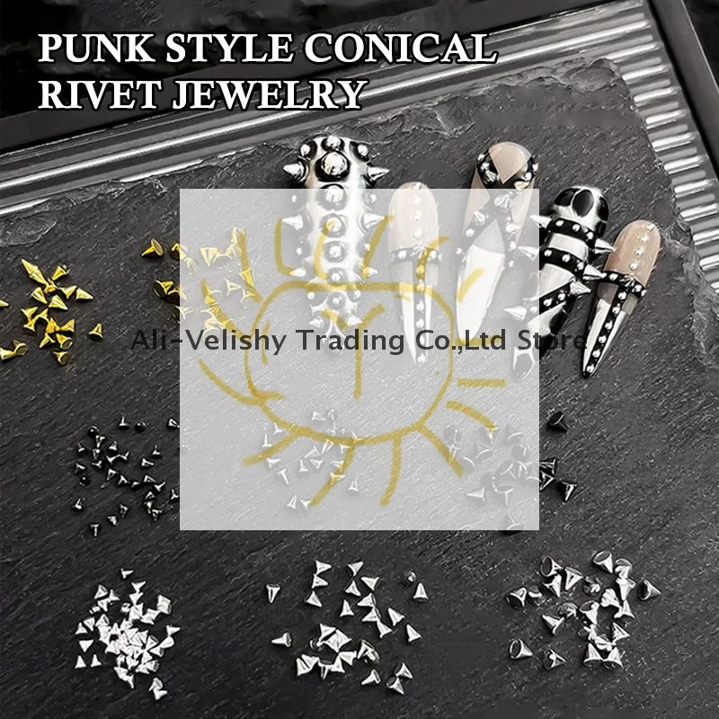 100-шт-подвески-для-ногтей-с-заклепками-в-стиле-панк-конус-разноцветные-шпильки-для-дизайна-ногтей-стильный-шип-из-сплава-3d-декор-для-ногтей-«сделай-сам»