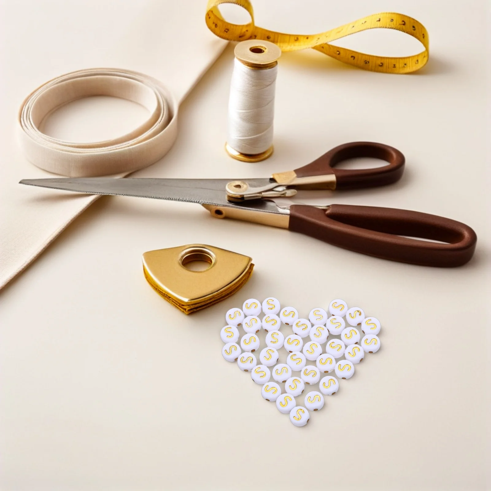 

100 Pcs Alphabet Spacer Beads Round Letter for Bracelets Letters Bulk Crafts Making Acrylic Kit