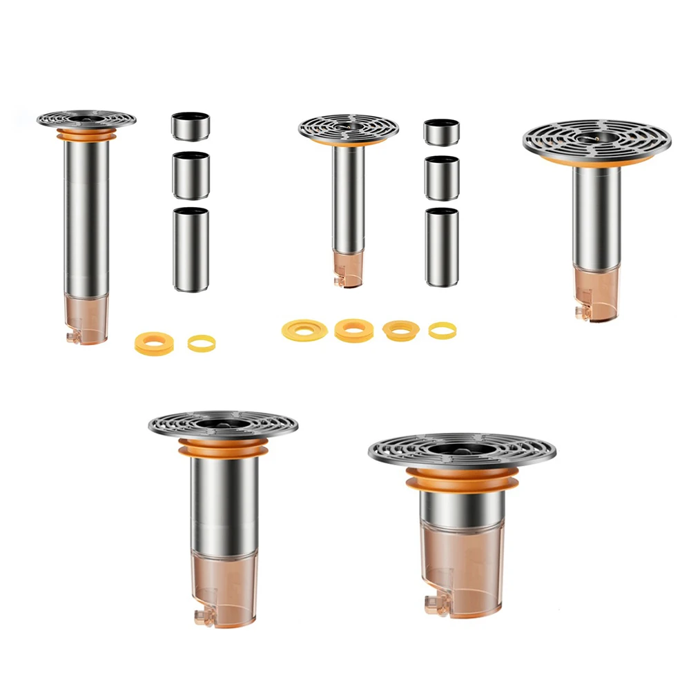 

Extended Floor Drain Inner Core Joint Extension Pipe Extended Drain Core Prevent Backflow Home Bathroom Accessories