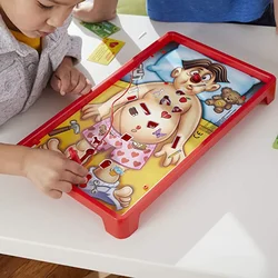 Mesa de juego de operación para fiestas, tablero de entretenimiento educativo para niños, mano-ojo, coordinación, médico, simulación divertida con sonido