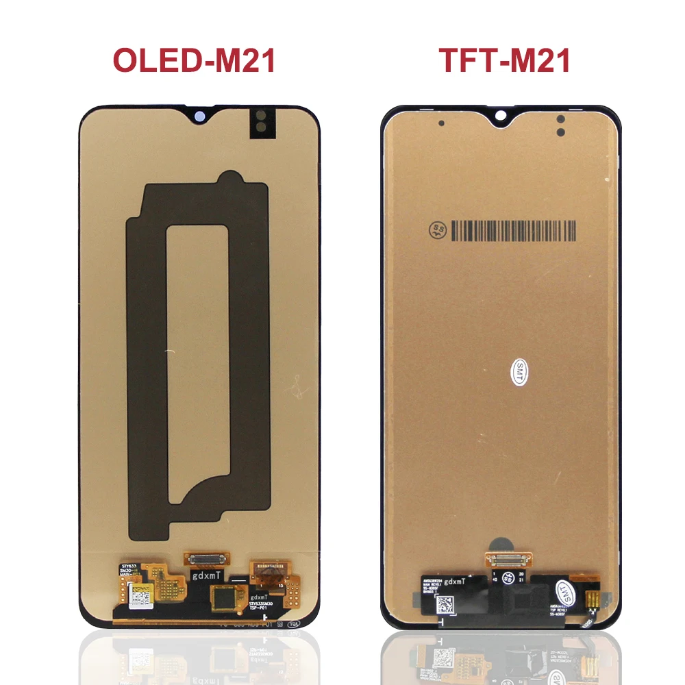 Für AMOLED M21 LCD Mit Rahmen Für SAMSUNG M21 2020 M215 Display SM-M215F/DS LCD Bildschirm Touch Sensor digitizer Montage