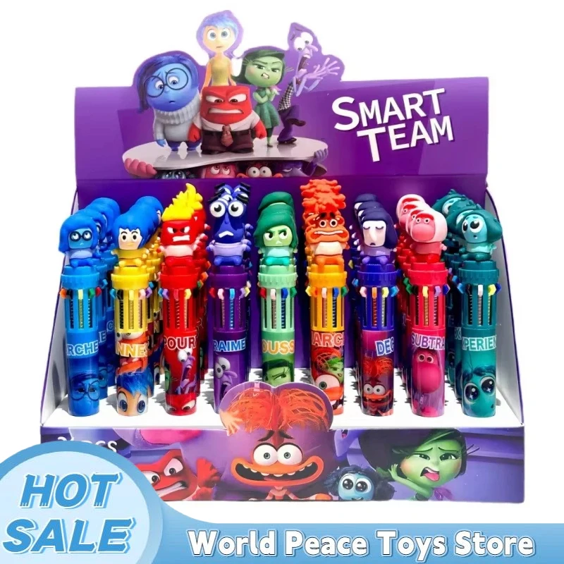 

Набор шариковых ручек «Внутри-внеш» (9/36 шт.), 10 цветов, мультяшные цветные маркеры, многофункциональные, для студентов, оптом