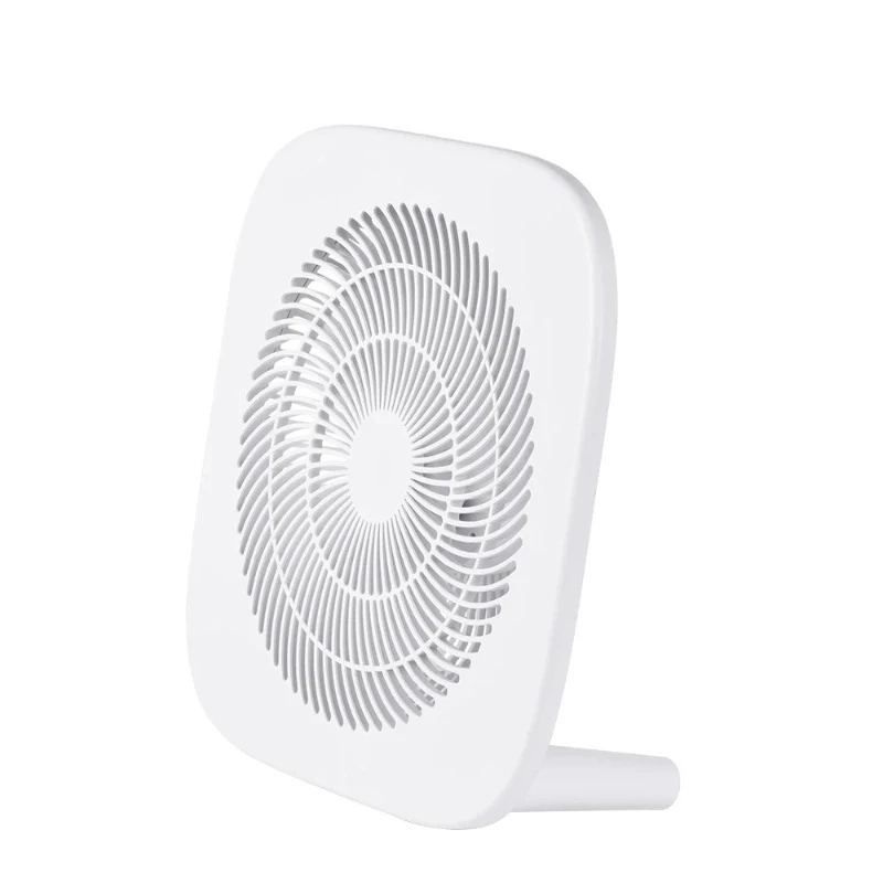 

New multi-purpose square USB electric desk fan silent charging home office summer outdoor use three plastic