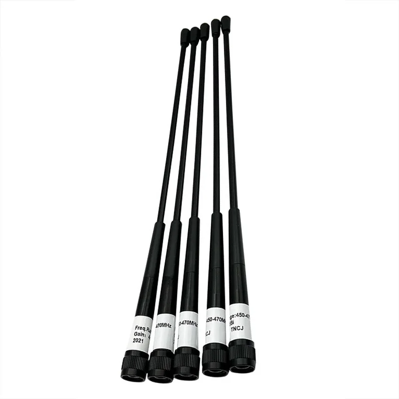 5PCS 4dbi Port TNC 450-470MHZ Whip Antenna for Trimble  Leica Total Stations Survey Instrument