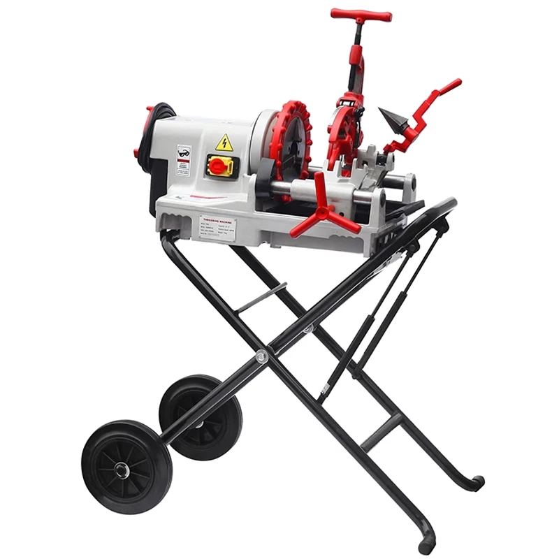 

Electric Threading Machine 1/4-2"NPT/BSPT Pipe Cutting Threading Machine P50C Delicate Threading Machine