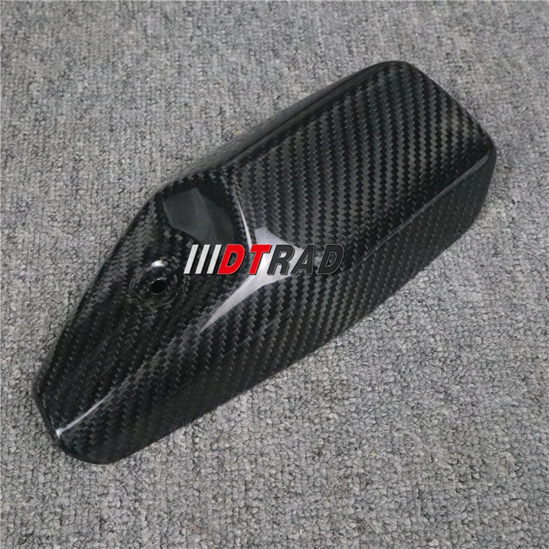 Carbon Fiber For For KTM 390 Duke 2017-2020 RC390 Motorcycle Exhaust Cover Fairings