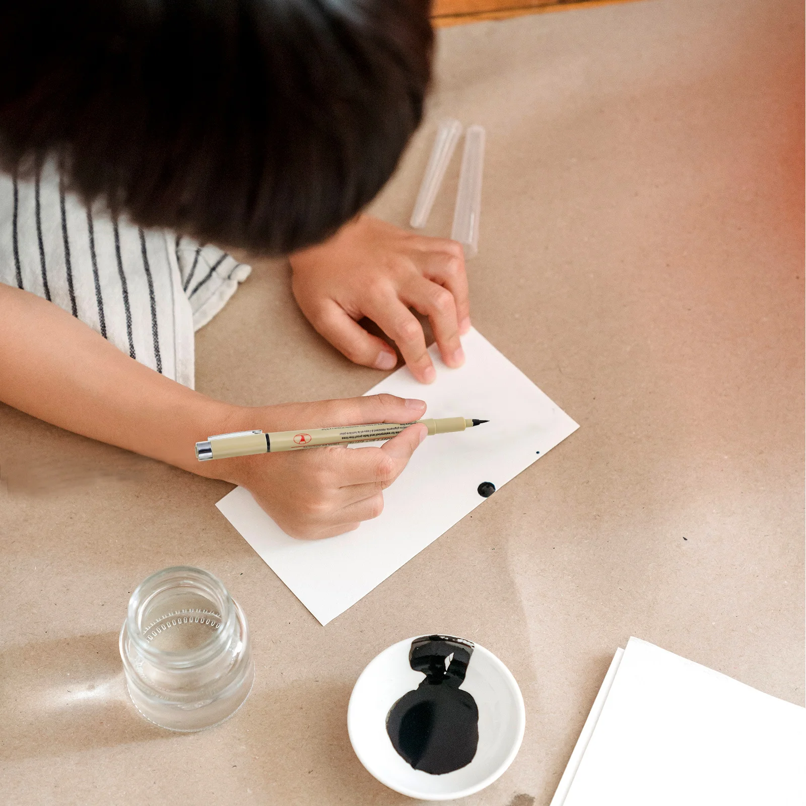 

12Pcs Durable Drawing Pens Safe Material Multi-Function Household Pens for Beautiful Note Taking Sketching Paint Accessory