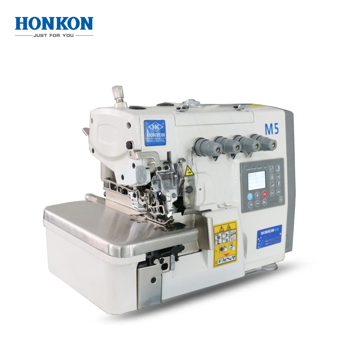 

Excellent Quality HK-M5-4D Mechatronics Super High Speed Overlock Sewing Machine