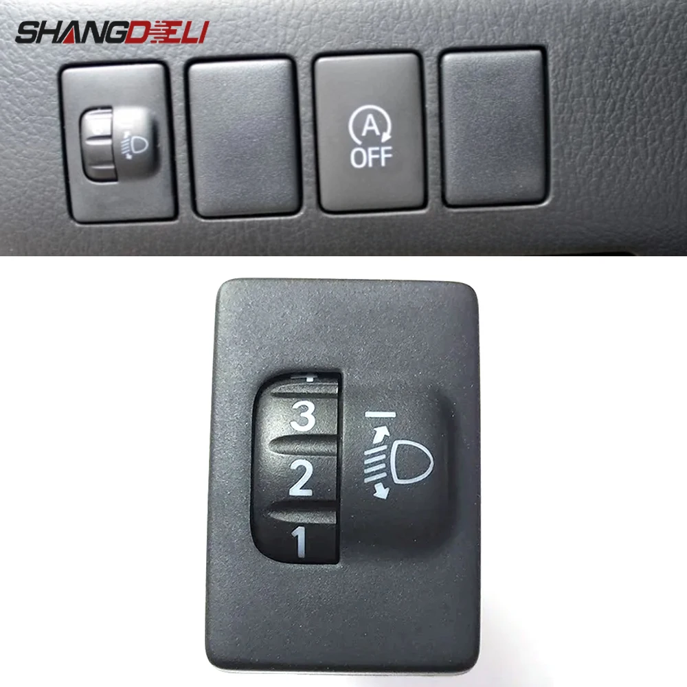 

Высококачественная регулируемая кнопка выравнивания фар автомобиля для Land Cruiser PRADO Camry 50 Altis RAV4, аксессуары