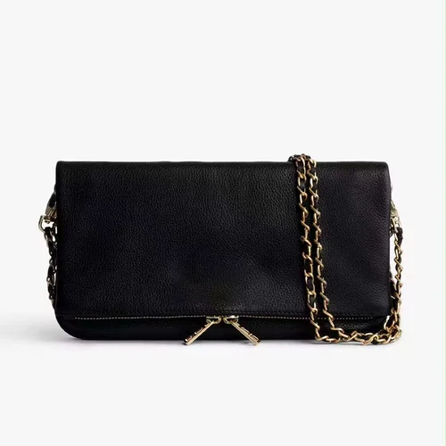 Imagen 1 del producto Bolso de Sobre Retro Negro para Mujer 2026, Nuevo Bolso de Hombro con Cadena a la Moda, Bolso Cruzado Casual para Dama para Exteriores