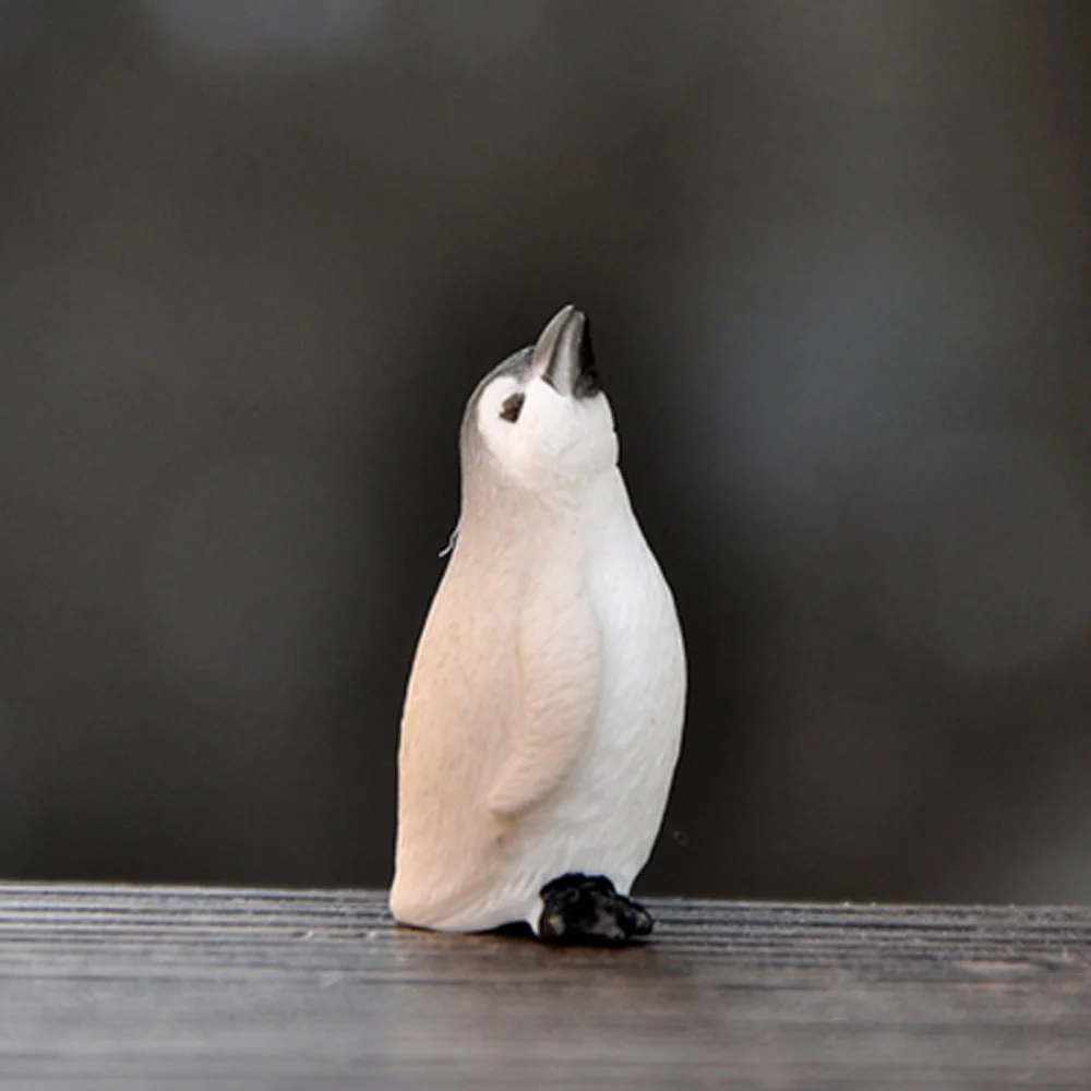 

Resin Cute Iceberg Penguin Seal Model Miniature Fairy Garden Ornament Winter Figurine Micro Landscape