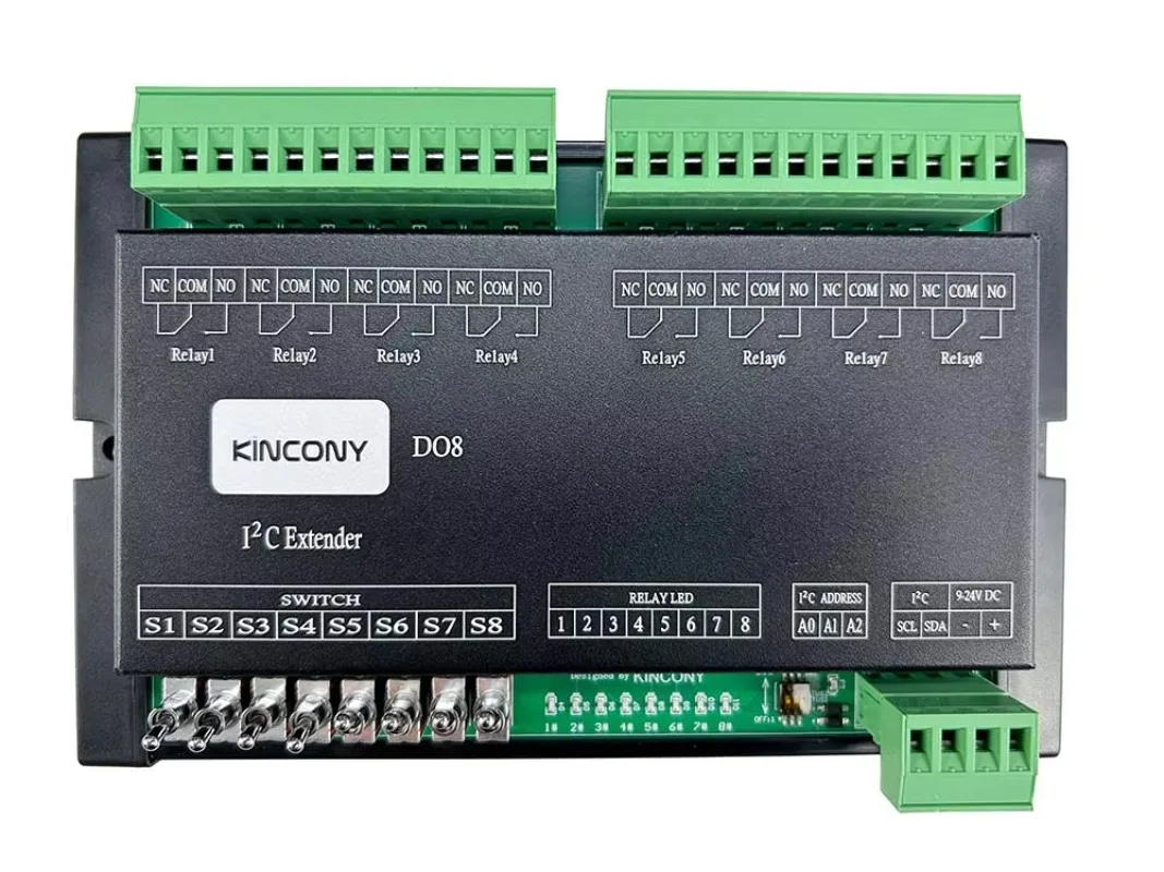 Kincony PCF8574 IO Erweiterung I2c Relaisplatine KinCony DO8