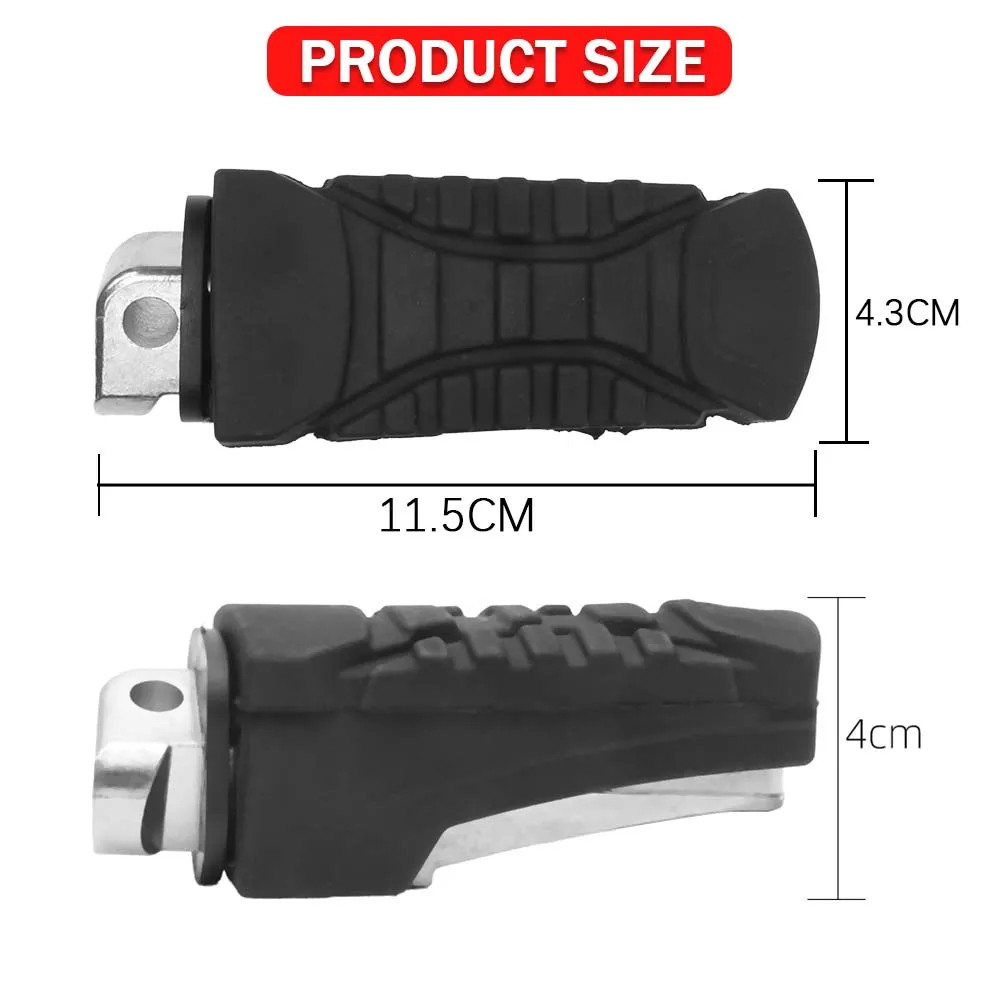 Para BMW R1200GS LC ADV R1250GS Adventure LC S1000XR R 1200 1250 GS 1200GS estriberas traseras reposapiés de pasajero cubierta de goma