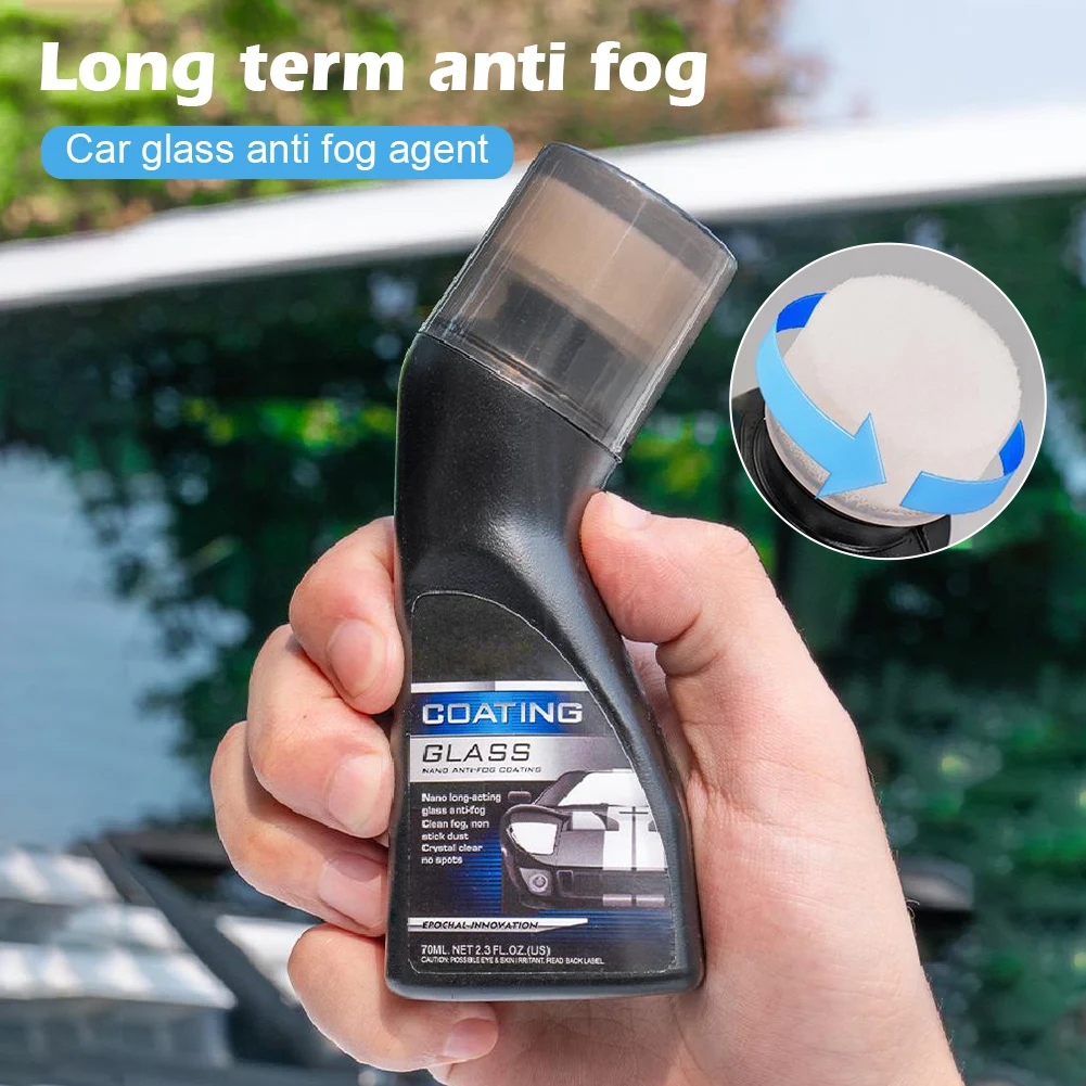 

Auto Glass Anti-fog Coating Agent Windshield Glass Rearview Mirror Clear Anti-fogging Coating Fog Removal Liquid