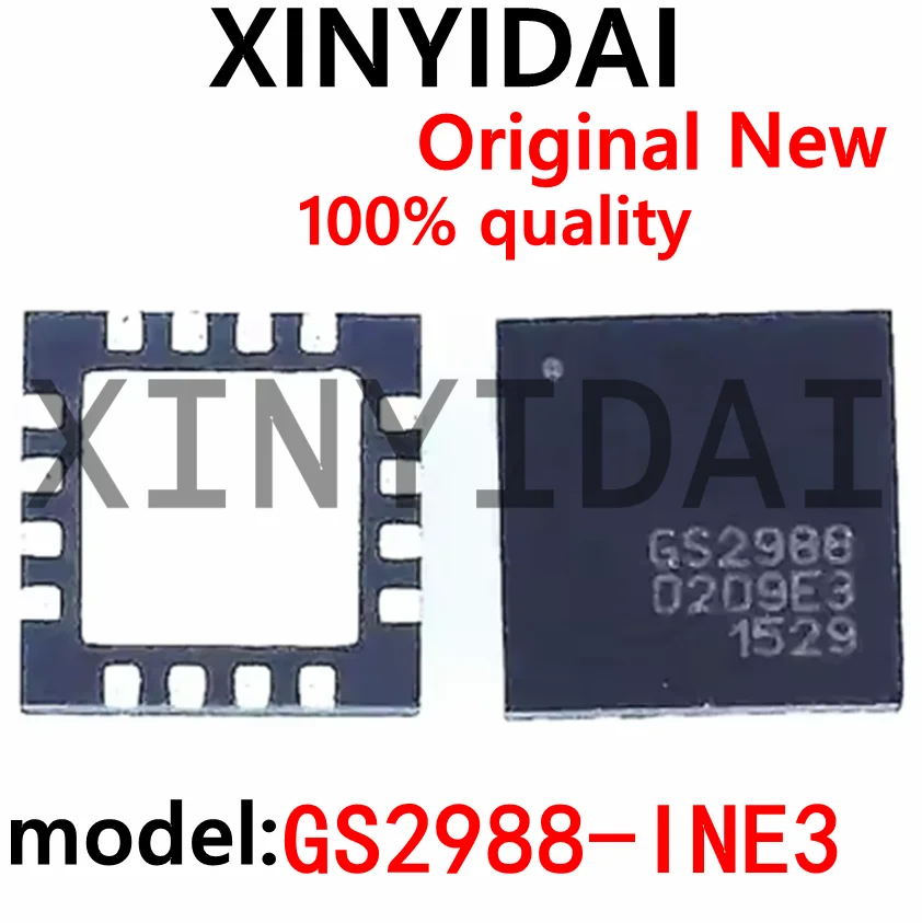 

1PCS New Original GS2988-INE3 GS2988 QFN-16 Linear Video Driver IC Chip in Stock