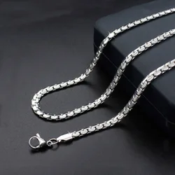 Fashion Simple New Titanium Steel Necklace Domineering Stainless Steel Necklace Men And Women Models Hot Sale