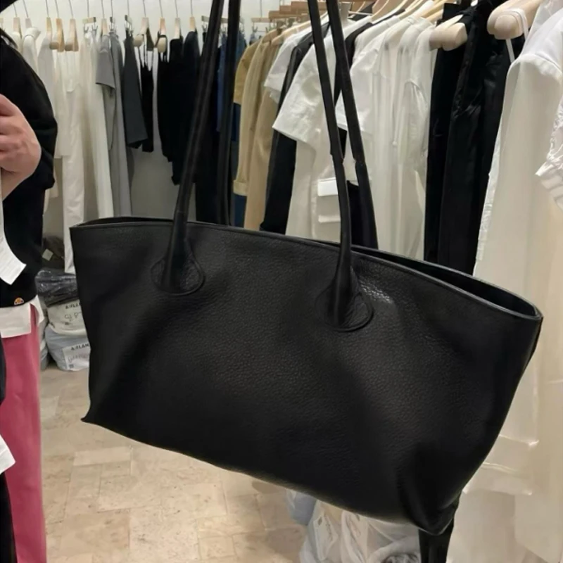 Large Capacity Casual Handbag Shoulder Bag Commuter Work Bag Simple Daily Purse  Streetwear Minimalist Office Lady Elegant Y2K